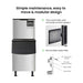 Blizzard Professional Air-Cooled Ice Maker 189kg - SN-420P