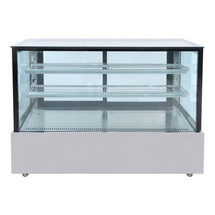 Bonvue Black Trim Square Glass Cake Display 3 Tier 1500mm- SSU150-2XB