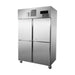 Thermaster Tropical 4 x Half Door SS Freezer - SUF1000