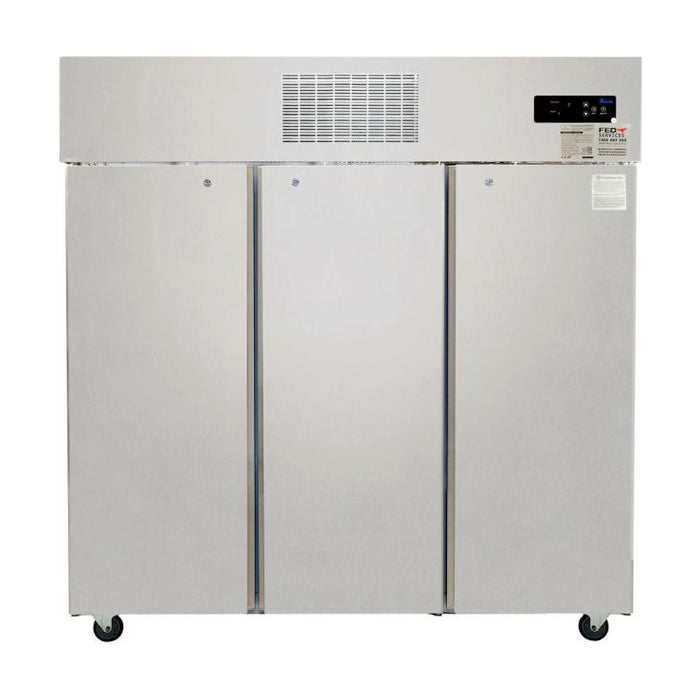Thermaster Three Door SS Upright Storage Freezer - SUF1500