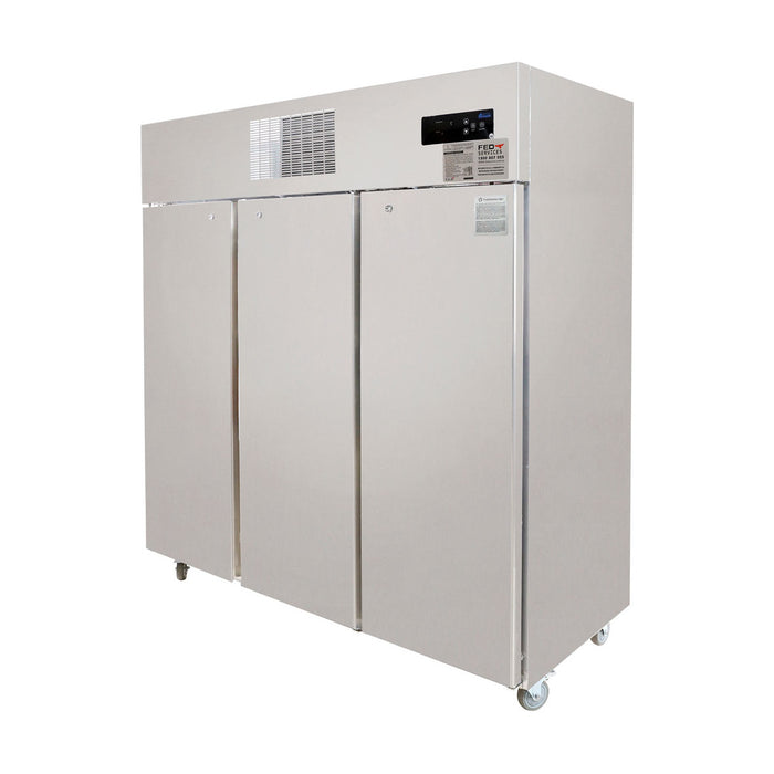 Thermaster Three Door SS Upright Storage Freezer - SUF1500