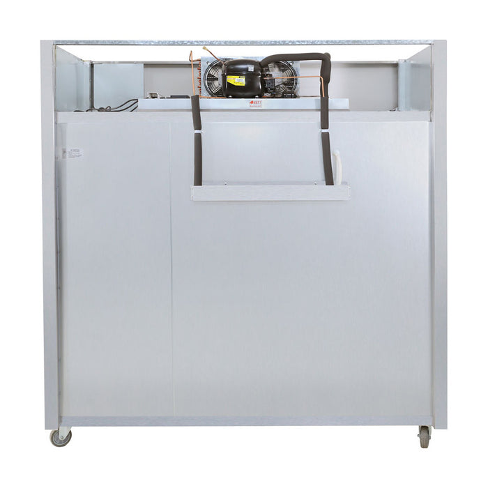 Thermaster Three Door SS Upright Storage Freezer - SUF1500