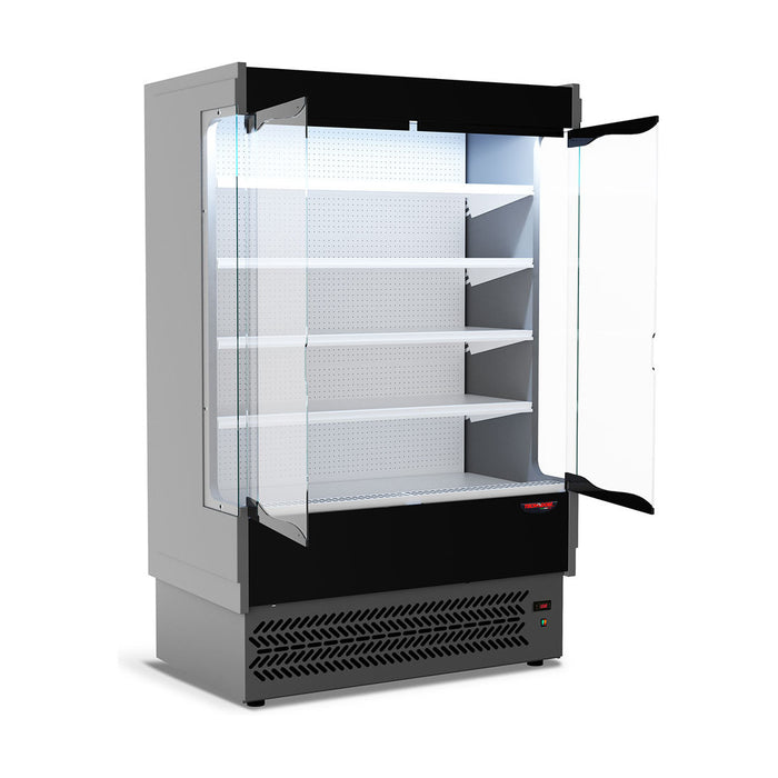 Tecnodom Vulcano Supermarket 2 Door Display - TDVB80-CA-125
