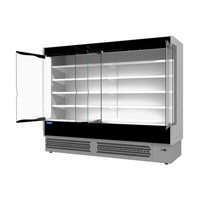 Tecnodom Vulcano Supermarket 4 Door Open Display - TDVB80-CA-250