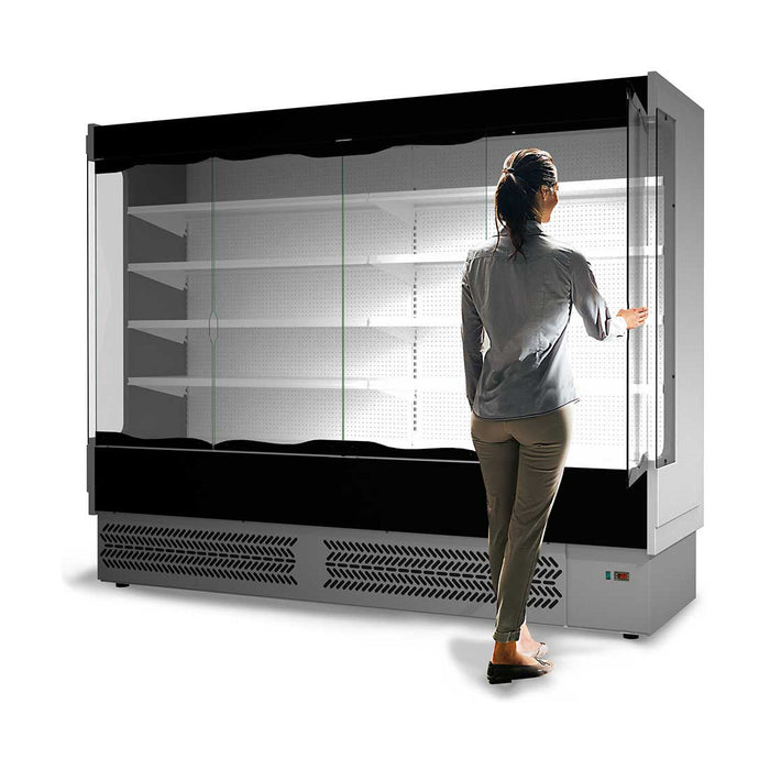 Tecnodom Vulcano Supermarket 4 Door Open Display - TDVB80-CA-250