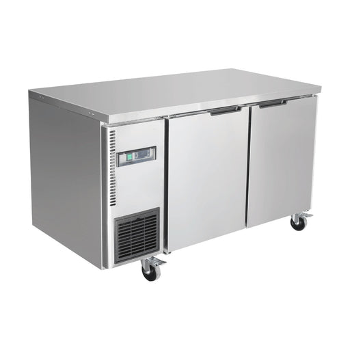Thermaster Stainless Steel Double Door Workbench Freezer - TL1200BT