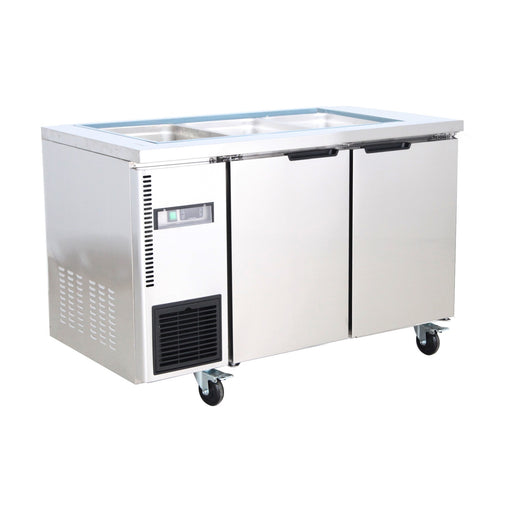 Thermaster 9 x 1/3 GN pan Ventilated Refrigerated Saladette - TL1200TN-9P