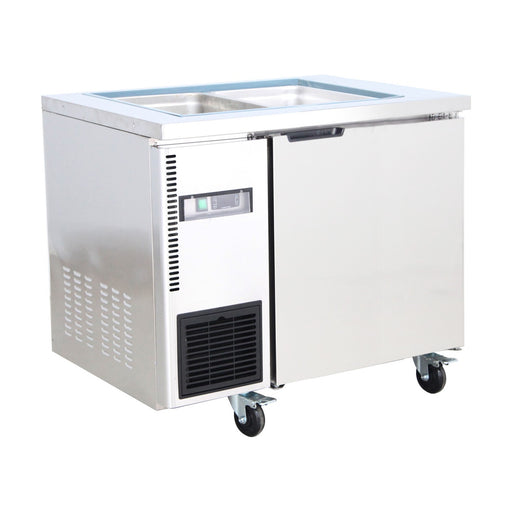 Thermaster 6 x 1/3 GN pan Ventilated Refrigerated Saladette - TL900TN-6P