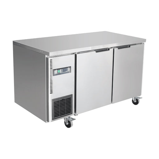 Thermaster Stainless Steel Double Door Workbench Freezer - TS1200BT
