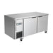 Thermaster Stainless Steel Double Door Workbench Freezer - TS1500BT