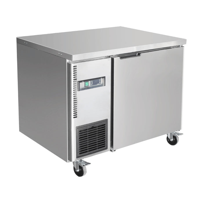 Thermaster Stainless Steel Single Door Workbench Fridge - TS900TN