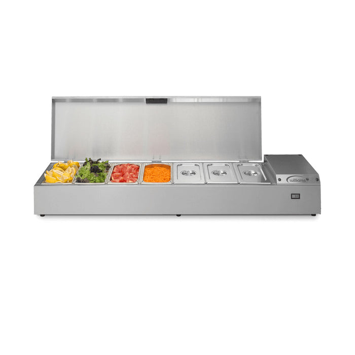 Williams Thermowell - Seven Pan Counter Top Refrigerated Well - TW15