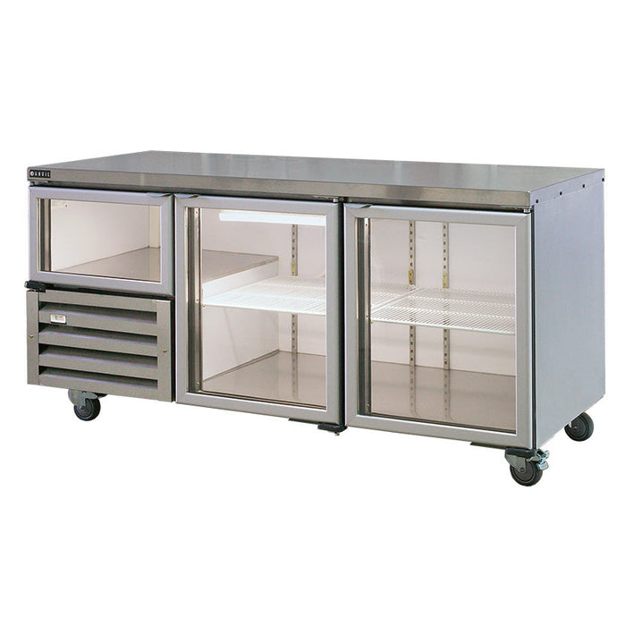 Anvil Under Bar 2 1/2 Glass Doors 1800mm - UBG1800(H)