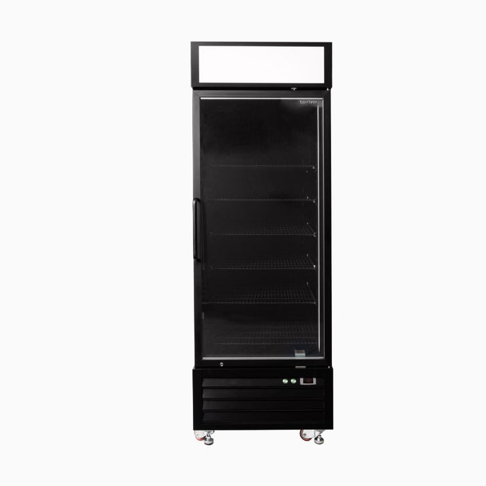 Bromic Upright Display Freezer 546L - 1 Door - Flat Glass - Lightbox - UF0550GDL-NR