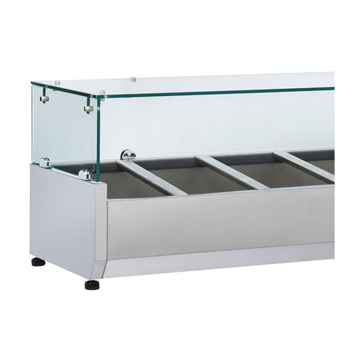 Anvil 1800 Glass Refrigerated Ingredient Well - VRX1800