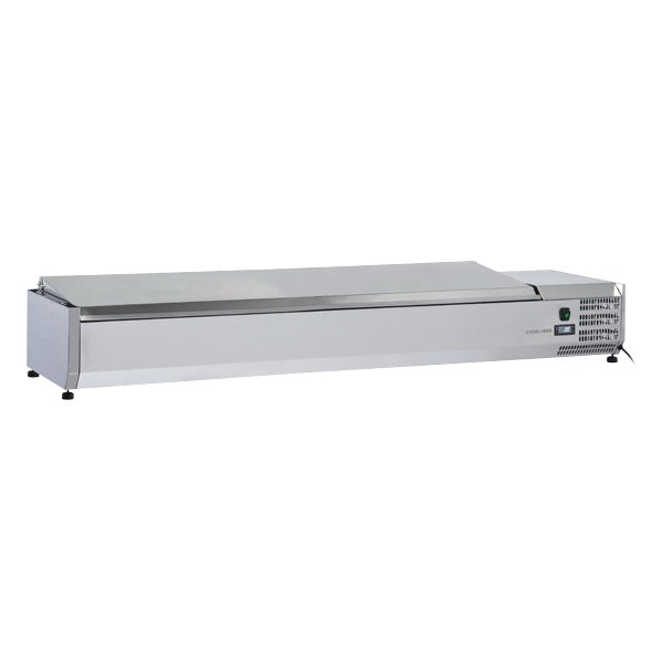 Anvil 2000 Stainless Steel Lid Refrigerated Ingredient Well - VRX2000S