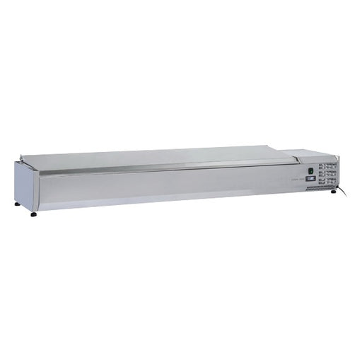 Anvil 2000 Glass Refrigerated Ingredient Well - VRX2000