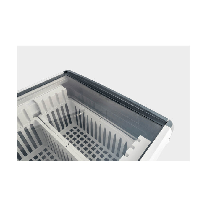 Thermaster Chest Freezer with Flat Glass Sliding Lids 256L - WD256G