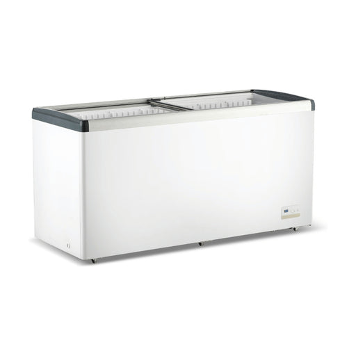 Thermaster Chest Freezer with Flat Glass Sliding Lids 516L - WD516G