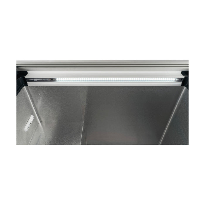 Thermaster Chest Freezer with Flat Glass Sliding Lids 516L - WD516G