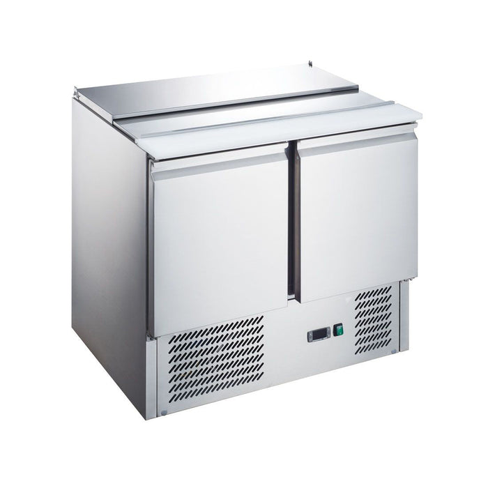 FED-X Two Door Salad Prep Fridge - XGNS900S