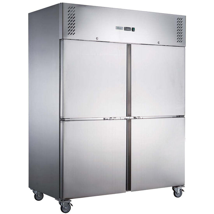 FED-X S/S Four Door Upright Fridge - XURC1410S2V