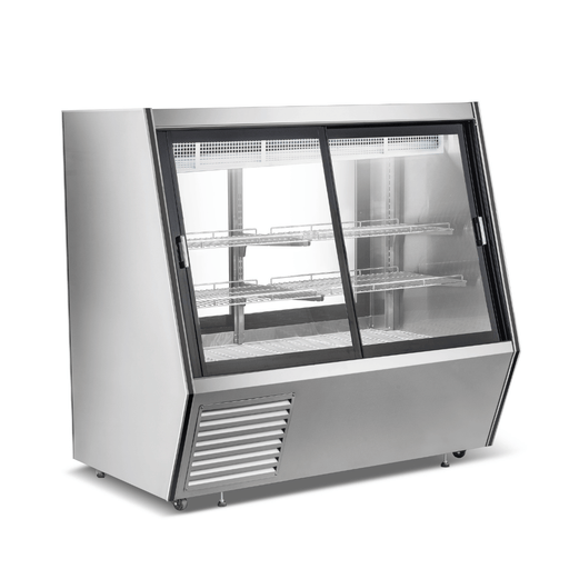 Bonvue Dual-Access Refrigerated Deli, Meat and Seafood Display Case - AMS-15DD