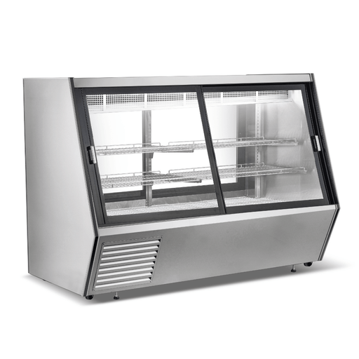 Bonvue Dual-Access Refrigerated Deli, Meat and Seafood Display Case - AMS-21DD