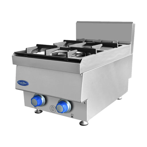 Cookrite 2 Burner Cook Top 650 NG - AT65G2B-C-NG