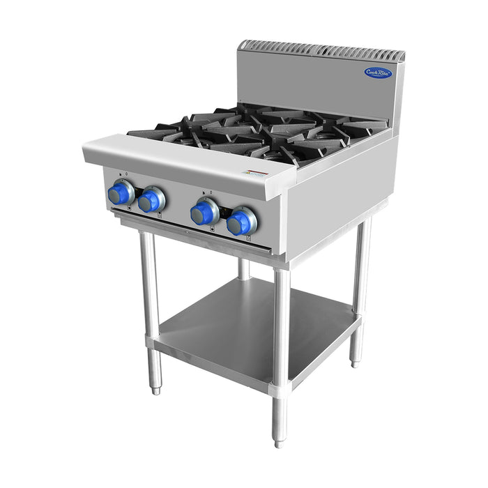 Cookrite 4 Burner Cook Top NG - AT80G4B-F-NG