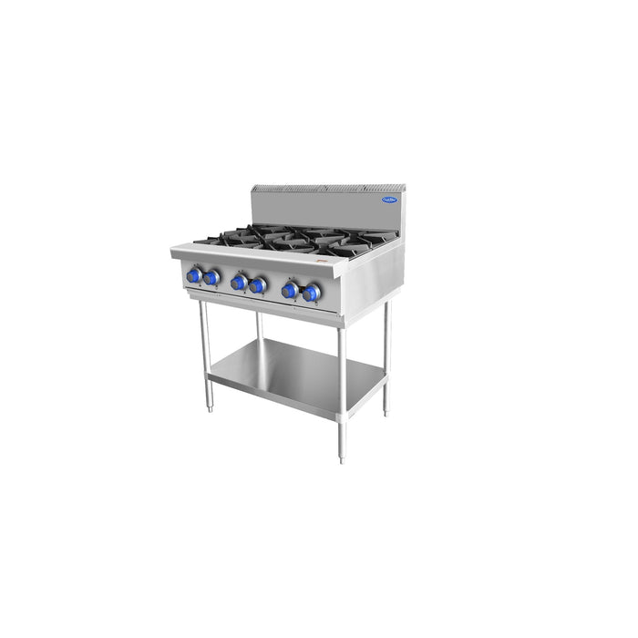 Cookrite 6 Burner Cook Top NG - AT80G6B-F-NG