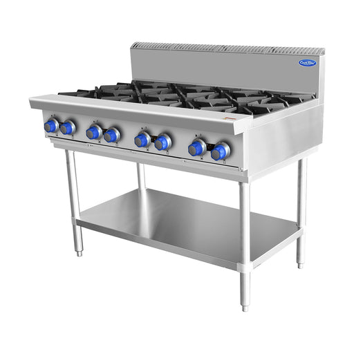 Cookrite 8 Burner Cook Top NG - AT80G8B-F-NG