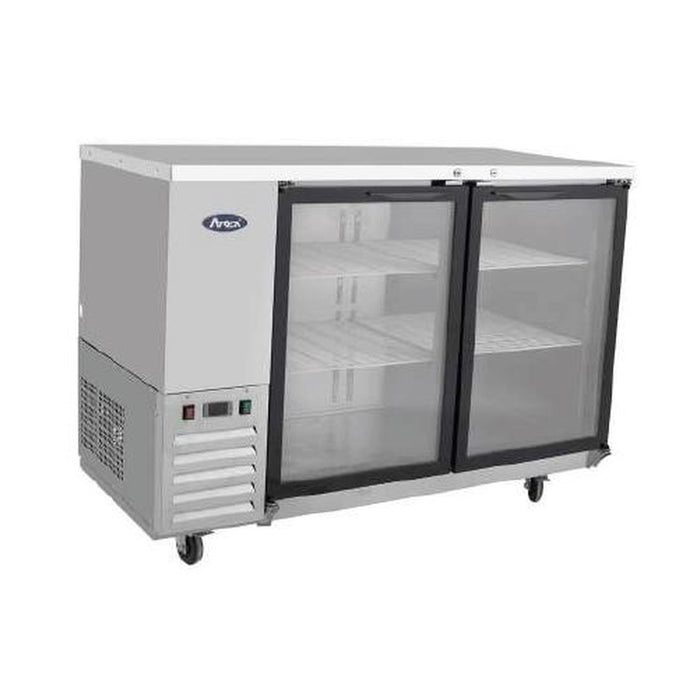 Atosa Back Bar Fridge With Glass Door - MBB48G