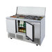 Atosa 3 Doors Sliding Lid Saladette Fridge 1365 MM - ESL3850