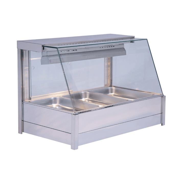 Bonvue Angled Countertop Wet & Dry Bain Marie - BM11TC