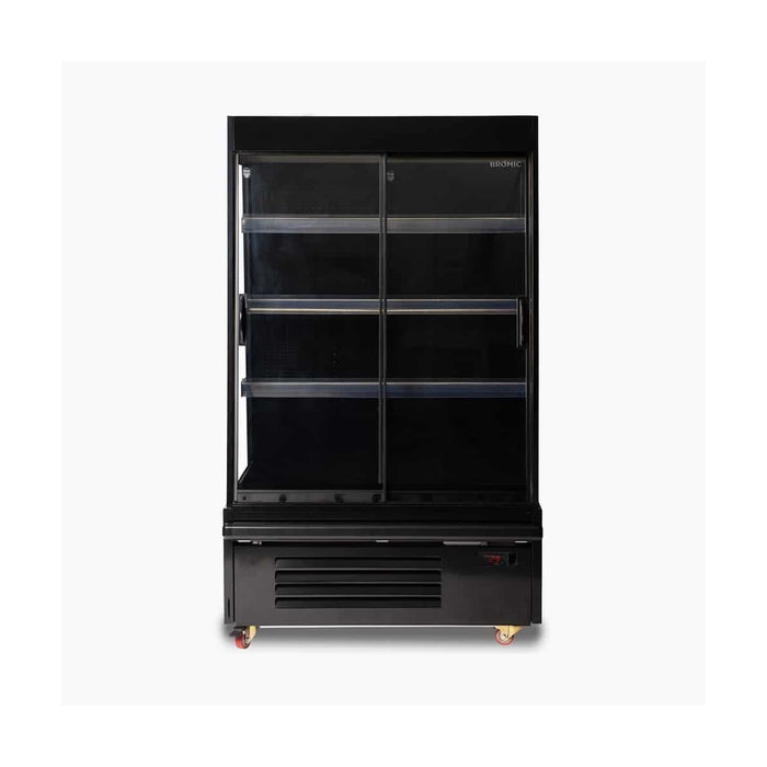 Bromic Semi Vertical Display Fridge - 938mm - 2 Doors - Sliding - SVM1000SD-NR