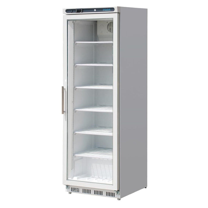 Polar C-Series Glass Door Display Freezer 365L White - CB921-A