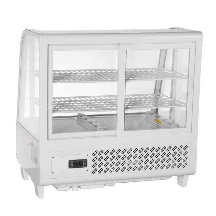 Polar C-Series Countertop Food Display Fridge 100L White - CC666-A