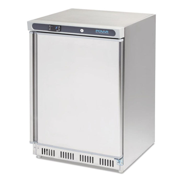 Polar C-Series Under Counter Fridge 150L Stainless Steel - CD080-A