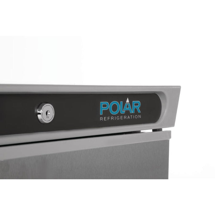 Polar C-Series Upright Fridge 400L Stainless Steel - CD082-A