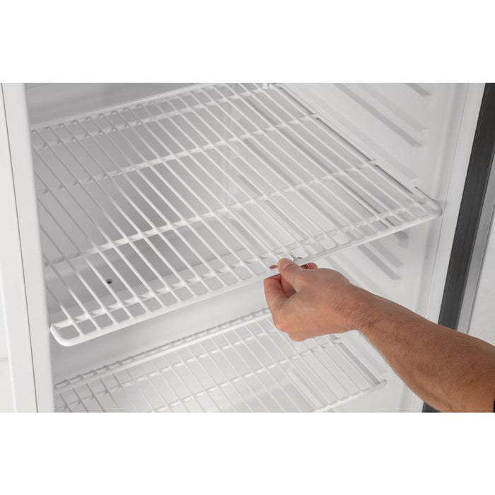 Polar C-Series Upright Fridge 400L Stainless Steel - CD082-A