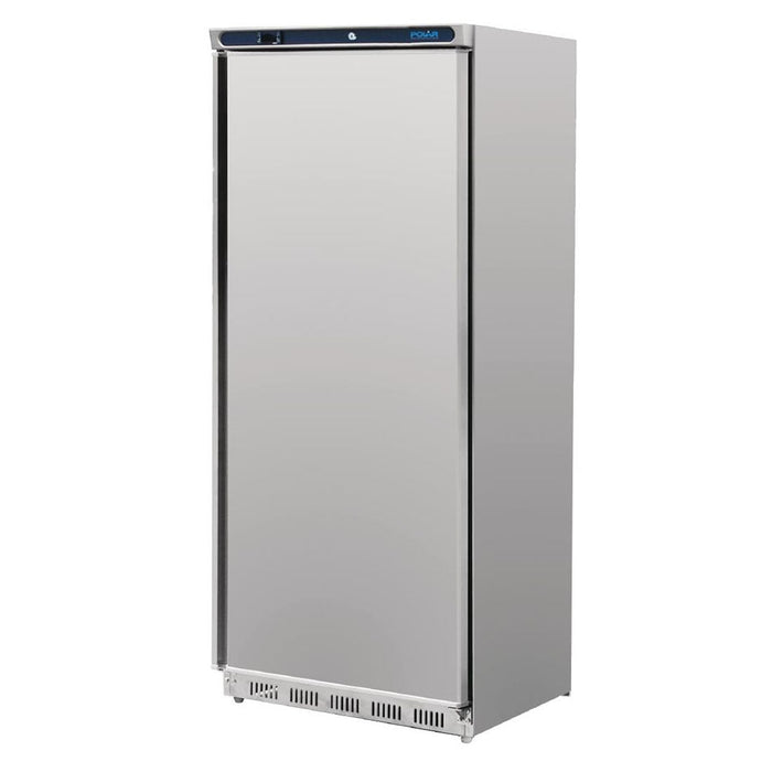 Polar C-Series Upright Fridge 600L Stainless Steel - CD084-A