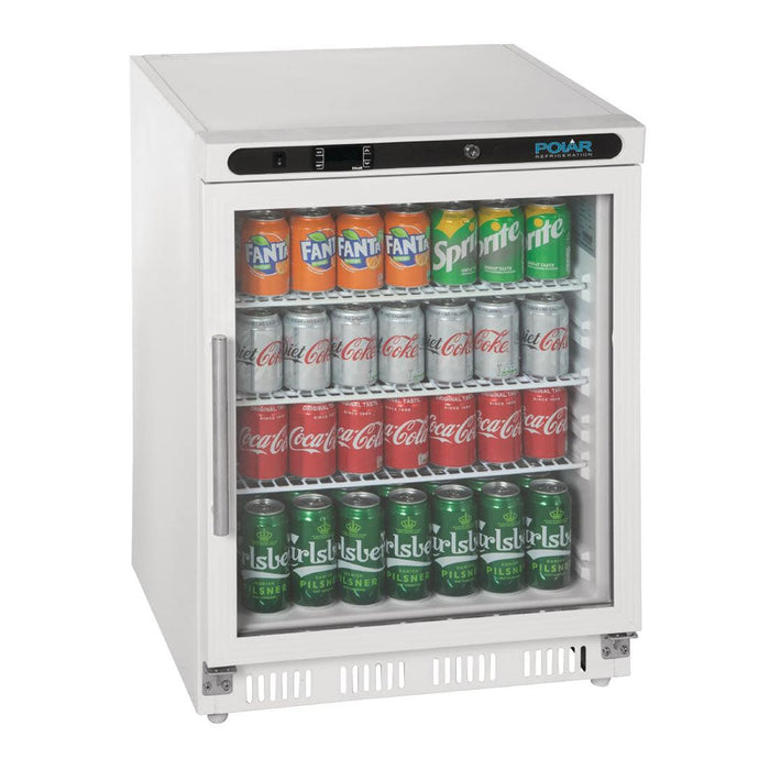 Polar C-Series Under Counter Display Fridge 150L White - CD086-A