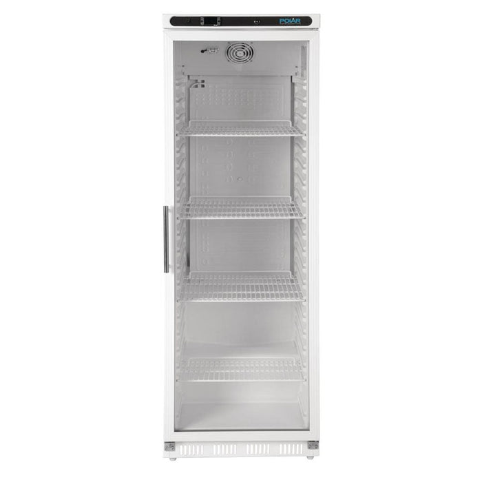 Polar C-Series Upright Display Fridge 400L White - CD087-A