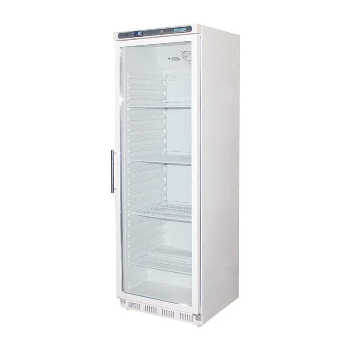 Polar C-Series Upright Display Fridge 400L White - CD087-A