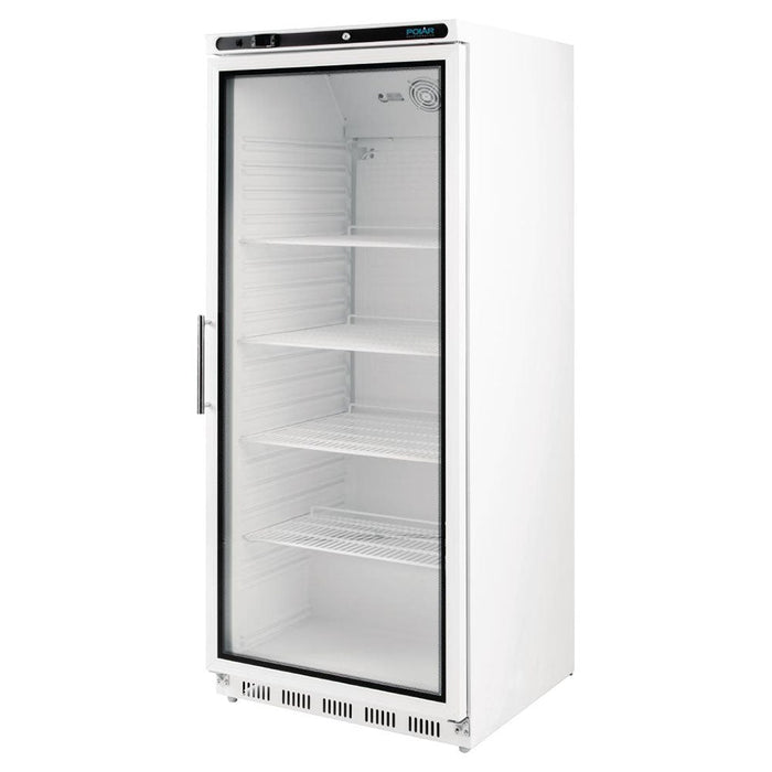 Polar C-Series Upright Display Fridge 600L White - CD088-A