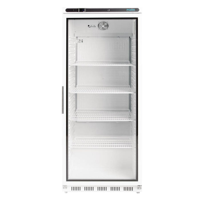 Polar C-Series Upright Display Fridge 600L White - CD088-A