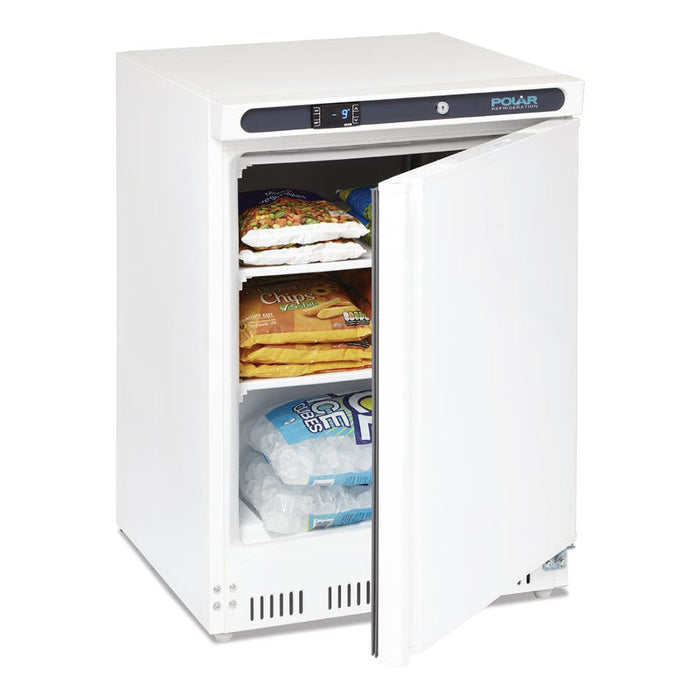 Polar C-Series Under Counter Freezer 140L White - CD611-A