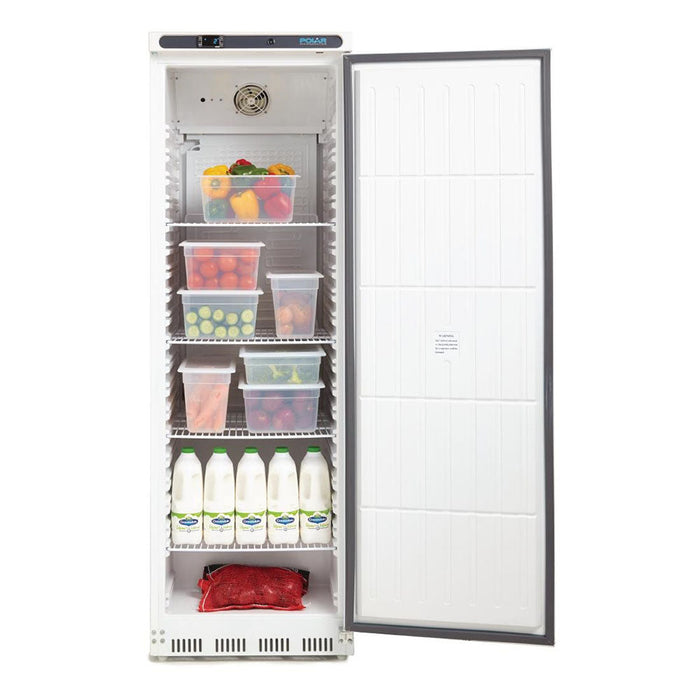 Polar C-Series Upright Fridge 400L White - CD612-A