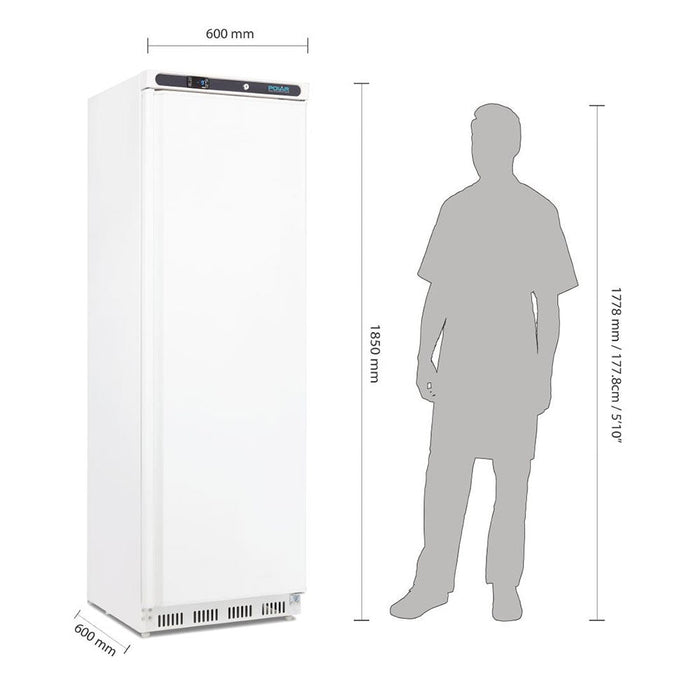 Polar C-Series Upright Freezer 365L White - CD613-A